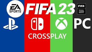 HOW TO INVITE CROSSPLAYCROSS PLATFORM IN FIFA 23 XBOXPS4PS5PCSWITCH [upl. by Yzeerb]