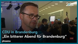 LTW Brandenburg Interview mit Jan Redmann CDU Spitzenkandidat Brandenburg [upl. by Woodhead628]