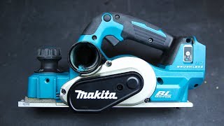 NEW Makita 18v Brushless Planer DKP181 [upl. by Kacey]