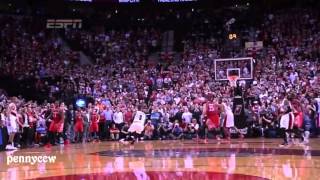 Damian Lillards AMAZING buzzer beater kills the Houston Rockets 2014 [upl. by Sorodoeht]