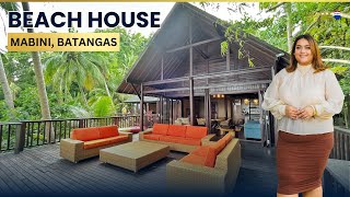 HOUSE TOUR Your Beachfront Home in Batangas ₱12500000 [upl. by Stavro]