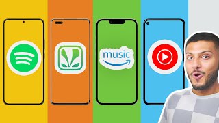 Spotify vs Saavn vs Youtube Music vs Amazon Music [upl. by Faludi]