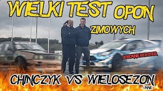 Wielki Test opon zimowych CHIŃCZYK VS WIELOSEZONOWE I INNE Gościnnie Kickster TV [upl. by Ahsitram]