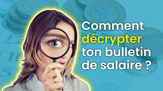 Comprendre les lignes de ton bulletin de paie  Avec Morgane de plancashmedia [upl. by Kcirrek]