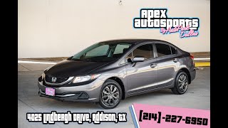 2015 Honda Civic LX [upl. by Anirazc839]