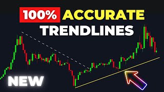 NEW TradingView Indicator Draws 100 Accurate Trendlines [upl. by Tserof782]