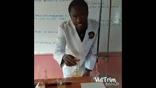 REDOX TITRATION KCSE SAMPLE QUESTION [upl. by Eiresed840]