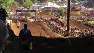 Motocross Nationals 2016  Washougal WA Horsepower Hill [upl. by Nerral]