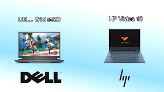 HP Victus 16 vs Dell G15 5520  RTX 3060 gaming laptop [upl. by Nysa]