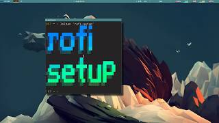 Lets Linux 016 rofi setup [upl. by Byram]