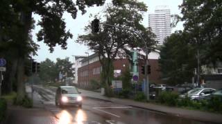 Extremer Blitzeinschlag Naheinschlag  Gewitter 08072014 [upl. by Varini]