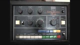 Roland CR68 Preset Rhythm Pattern Demo [upl. by Gerhardine]