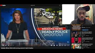 Multiple officers killed while serving warrant in North Carolina REACTION VIRAL [upl. by Ovid102]