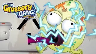 Grossery Gang Cartoon  ELECTRIFIED EGG  Videos For Kids [upl. by Auburta382]