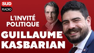 Guillaume Kasbarian ministre de la Fonction Publique est linvité politique Sud Radio du 311024 [upl. by Nodnarbal]