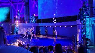 AQUA SHOW Utopia of the Seas [upl. by Ellesirg]