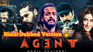 agent movie  agent hindi dubbed movie  agent movie hindi release date  agent hindi trailer [upl. by Eelah]