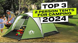 Top 3 BEST Affordable 2 Person Tents on Amazon for Camping [upl. by Petersen]