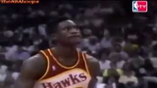 Dominique Wilkins  1990 NBA Slam Dunk Contest Champion [upl. by Atikahs]