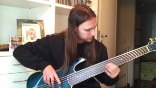 Death  overactive imagination on bass  bruno sutter [upl. by Willman719]