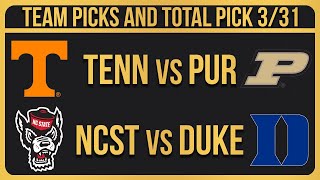 College Basketball Picks amp Predictions Today 33124  NCAAB Picks Today [upl. by Yadrahs]