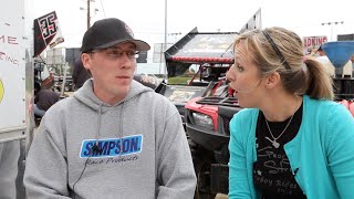 Brandon Wimmer interview Fremont Speedway [upl. by Alatea522]