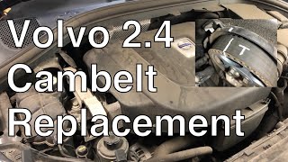 Volvo XC60 Cambelt Change How to replace guide [upl. by Riley]