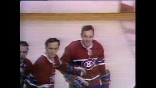 1971 Stanley Cup Playoffs  Habs vs Bruins Black Hawks [upl. by Belda]