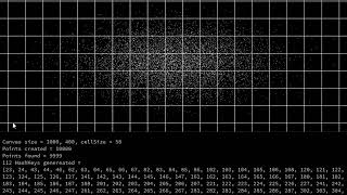 Spatial Hashing Demonstration for point detection [upl. by Holden877]