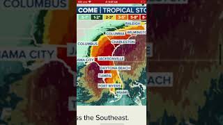 quotTropical Storm Debby Live Update Latest Track Rainfall Amount DamagingWind Alerts Prepare Nowquot [upl. by Sissel478]