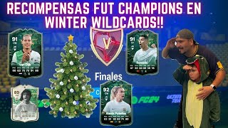 RECOMPENSAS FUT CHAMPIONS EN NAVIDAD CON WINTER WILDCARDS 1 DE EVENTO DE 400K  EA Sports FC 24 [upl. by Egag739]