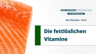 VITAMINE 33 Die fettlöslichen Vitamine  Workshop Ernährung [upl. by Singh]