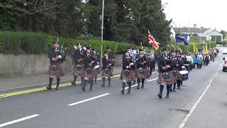 Cullybackey Pipe Band  Cullybackey Scouts Parade 2019 2 [upl. by Kiyohara]