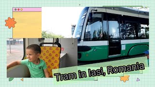 Tram ride in Iasi Romania [upl. by Beckett]