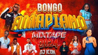 BONGO Best of Tanzania Amapiano Mix 2024  DJ ICON Diamond Harmonize Jux Enjoy Rayvanny Marioo [upl. by Yadrahs]