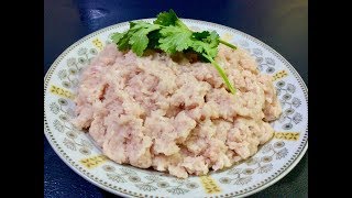 How to make homemade chicken mince [upl. by Naraa]