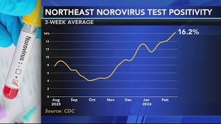 Doctors warn of contagious norovirus spreading in the Philadelphia region [upl. by Bianca]