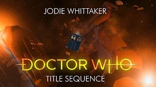 Doctor Who 13th Doctor Title Sequence 3rd Doctor Style [upl. by Lynnworth]