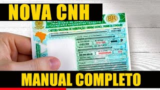 NOVA CNH MANUAL COMPLETO Perguntas e Respostas e veja como será novo modelo da habilitação [upl. by Carolynne]