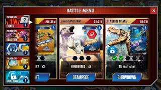 Bavarian Brawl Event Battle 1  Jurassic World the game [upl. by Jordan962]