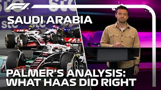 How Haas Antics Secured Points in Saudi Arabia  Jolyon Palmers Analysis  Workday [upl. by Tyree480]