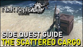 Nier Replicant 2021 THE SCATTERED CARGO Side Quest Guide Both paths amp Rewards [upl. by Annair]