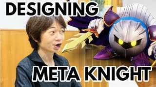 Sakurai when designing Meta Knight in Brawl [upl. by Yulma]