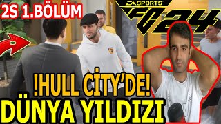 DÜNYA YILDIZI HULL CİTYde YENİ SEZON  HAZIRLIK KAMPI ve TRANSEF ÇALIŞMLARI  FC24 HULL CİTY 2S1B [upl. by Nyleimaj]