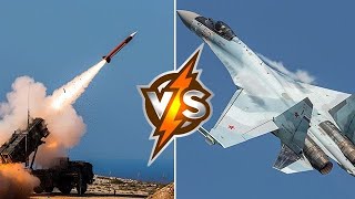 Combate directo entre el Su35 ruso y los Patriot de EU Se confirma la superioridad del avión ruso [upl. by Wilona596]