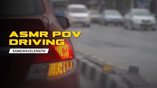 ASMR POV Driving Kia Soluto 14 EX Rainy Days in a Crowded Road [upl. by Pitts593]