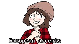 EUROPEAN ACCENTS ARE SO HOT [upl. by Alanah]