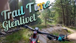 Glenlivet Mountain BikeTrails  Big Red  Scotland [upl. by Ahsekyt170]