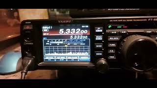 YAESU FT991A USING 60 METERS PREPROGRAMMED INTO MEMORY CHANNELS SUPER EASY quotW2KXquot [upl. by Eeleimaj]