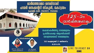 125TH ANNUAL DAY CELEBRATION  MT SEMINARY HS SCHOOL KOTTAYAM  27022021 AT 1030 AM [upl. by Phillipp]